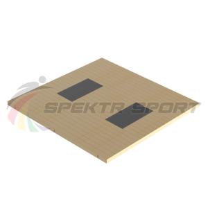 Купить Помост тяжелоатлетический 3х3х0,1м, рез. амортизаторы 1х0,5х0,04м в Дальнегорске 
