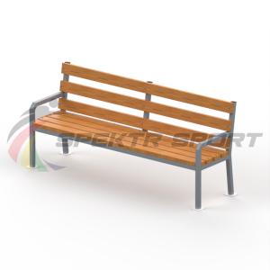 Купить Уличная скамейка со спинкой Дача в Дальнегорске 