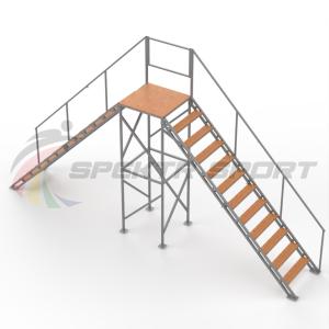 Купить ОКД Сквозная лестница в Дальнегорске 